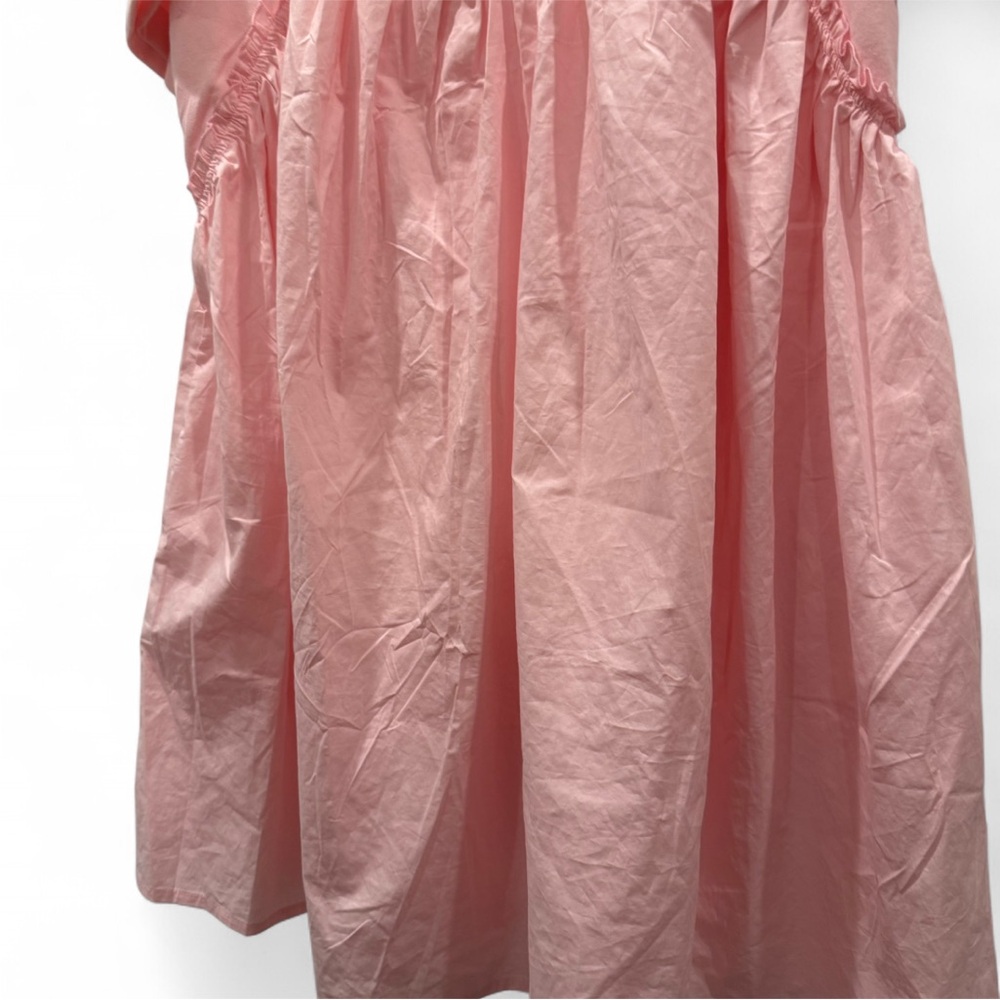 Pink Ruffled Short Sleeve Dress - Picture 5 of 6